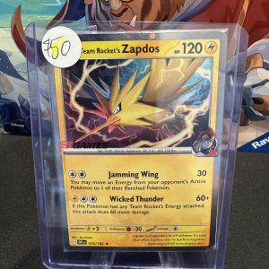 Team Rockets Zapdos EB Games Stamped Promo