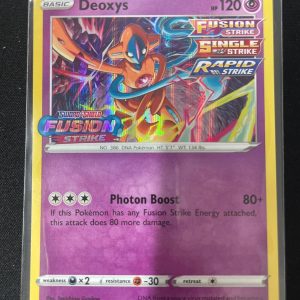 Deoxys swsh170 fusion strike stamped