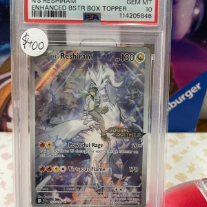 Ns Reshiram stamped 167 PSA 10