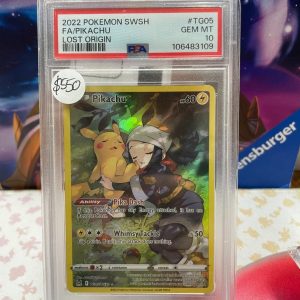 Pikachu TG05 PSA 10