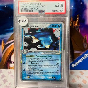 Feraligatr EX #103 PSA 8