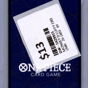 Monkey.D.Luffy EB02-001 SEC, OP Singles One Piece trading card - alternate view