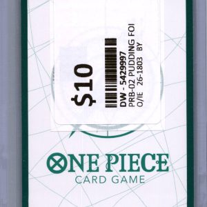 Pudding foil Don, OP Singles One Piece trading card - alternate view