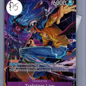 Trafalgar Law P-093, OP Singles One Piece trading card