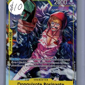 Donquixote Rosinate OP12-108 R, OP Singles One Piece trading card