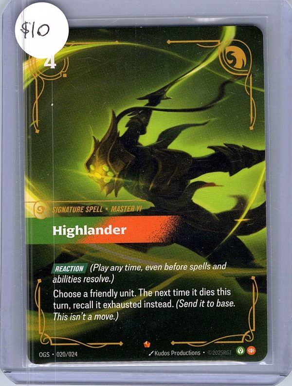 Promo Highlander Riftbound Highlander 020/024 - Origins - Northern Beaches Pokémon