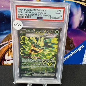 Teal Mask Ogerpon EX 211/167, Graded Card Pokemon card