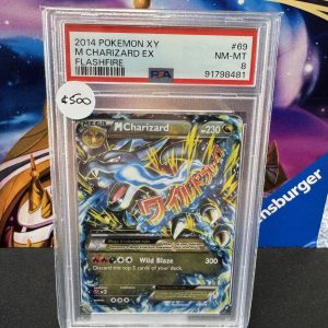 M Charizard EX 69/106 PSA 8, Graded Cards Pokemon card