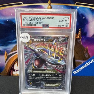 M Sharpedo EX 071/171 PSA 10, Graded Card Pokemon card