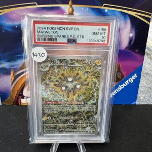 Magneton 159 Pokemon Center Promo PSA 10, Graded Cards Pokemon card
