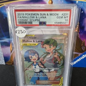 mallow and lana 231 psa 10, Graded Cards Pokemon card