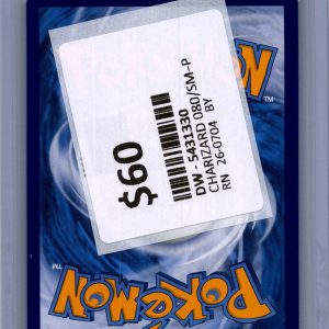 Charizard 090/SM-P, Promo Pokemon card - alternate view