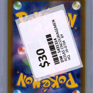 Rosa Encouragement 107/080 SR, Japanese Singles Pokemon card - alternate view