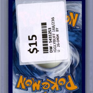 Igglybuff 168/236 RH, Cosmic Eclipse Pokemon card - alternate view