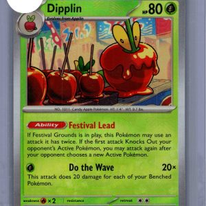 Dipplin 010/131 Masterball, Prismatic Evolutions Pokemon card