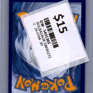 Bulbasur SWSH231, Promo Pokemon card - alternate view