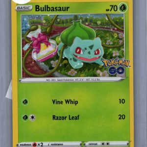 Bulbasur SWSH231, Promo Pokemon card