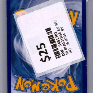 M Blastoise EX 30/146, XY Pokemon card - alternate view