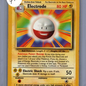 Electrode 21/102, Vintage Singles Pokemon card