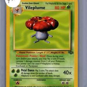 Vileplume 31/64, Vintage Singles Pokemon card