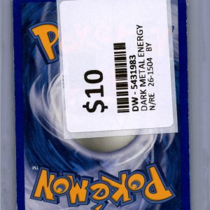 Dark Metal Energy 97/110, Holon Phantoms Pokemon card - alternate view