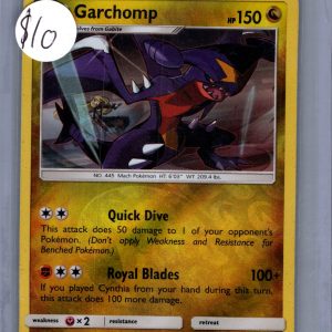 Garchomp 99/156 Reverse Holo, Ultra Prism Pokemon card