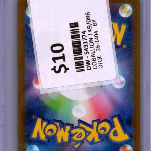 Cobalion 149/086 AR, Japanese Singles Pokemon card - alternate view