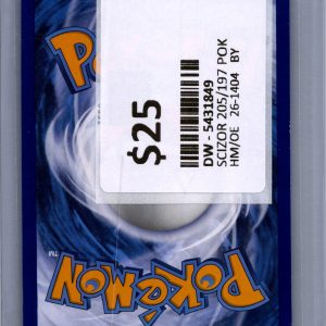 Scizor 205/197, Obsidian Flames Pokemon card - alternate view