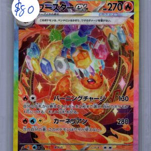 Flareon EX 202/187 SAR, Japanese Singles Pokemon card