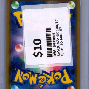 Rayquaza GX 100/173 RR, Japanese Singles Pokemon card - alternate view