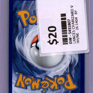 Lance's Charizard V SWSH133, PROMO Pokemon card - alternate view