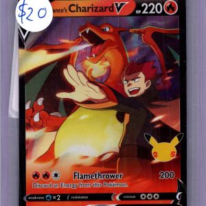 Lance's Charizard V SWSH133, PROMO Pokemon card