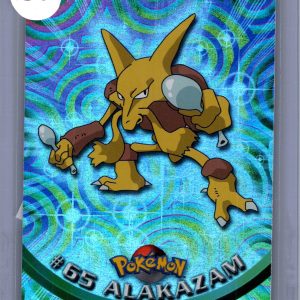 Alakazam #65 1999 Topps TV, Vintage Singles Pokemon card