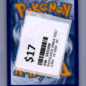 Rayquaza VMAX 102/159, Crown Zenith Pokemon card - alternate view