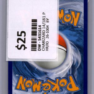 Charizard 14/181, Team Up Pokemon card - alternate view
