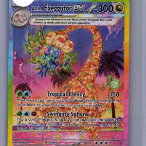Alolan Exeggutor EX 242/191, Surging Sparks Pokemon card