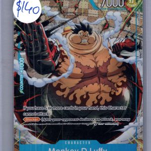 Monkey D Luffy OP11-058 TR - One Piece Singles
