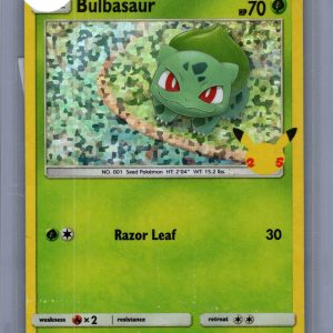 Bulbasaur 1/25, Promo Pokemon card