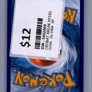 Crobat Break XY181, Promo Pokemon card - alternate view