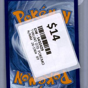 Tyrunt 070, Promo Pokemon card - alternate view