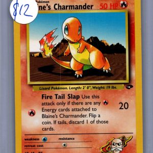 Blaines Charmander 60/132, Vintage Singles Pokemon card