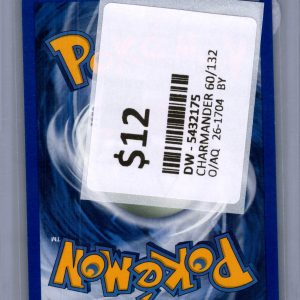 Blaines Charmander 60/132, Vintage Singles Pokemon card - alternate view