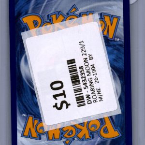 Roaring Moon ex 229/182, Paradox Rift Pokemon card - alternate view