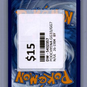 Poochyena GG33/GG70, Crown Zenith Pokemon card - alternate view