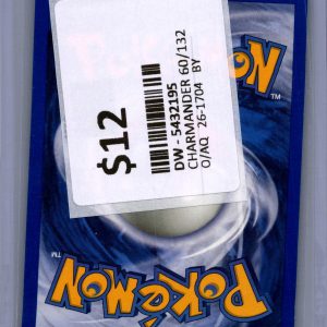 Blaines Charmander 61/132, Vintage Singles Pokemon card - alternate view