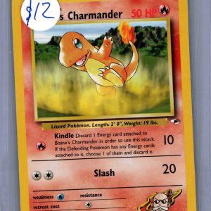 Blaines Charmander 61/132, Vintage Singles Pokemon card