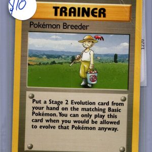 Pokemon Breeder 76/102, Vintage Singles Pokemon card