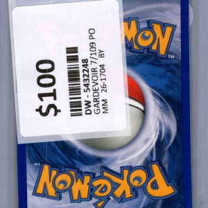 Gardevoir 7/100, Vintage Singles Pokemon card - alternate view