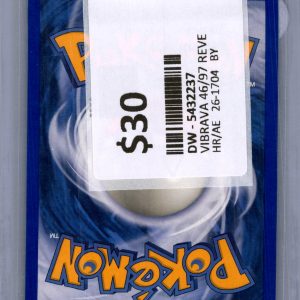 Vibrava 46/97, Vintage Singles Pokemon card - alternate view