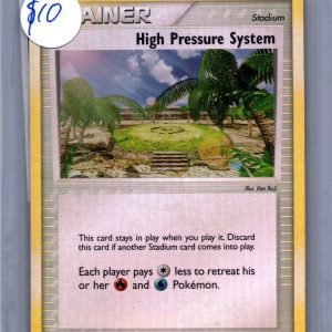 High Pressure System 85/97, Vintage Singles Pokemon card